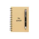 Libreta con Bolígrafo Auriga
