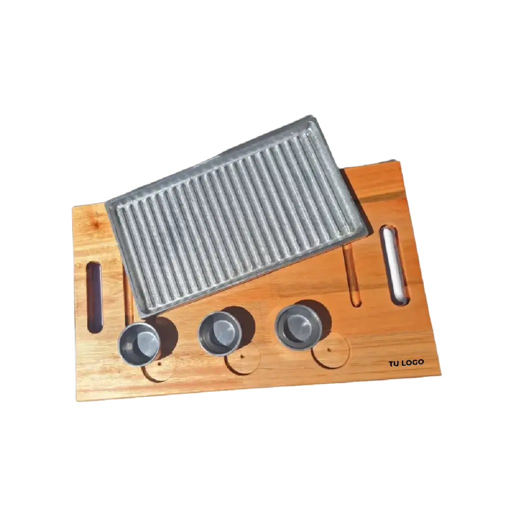 Tabla con Plancha de Aluminio Málaga 