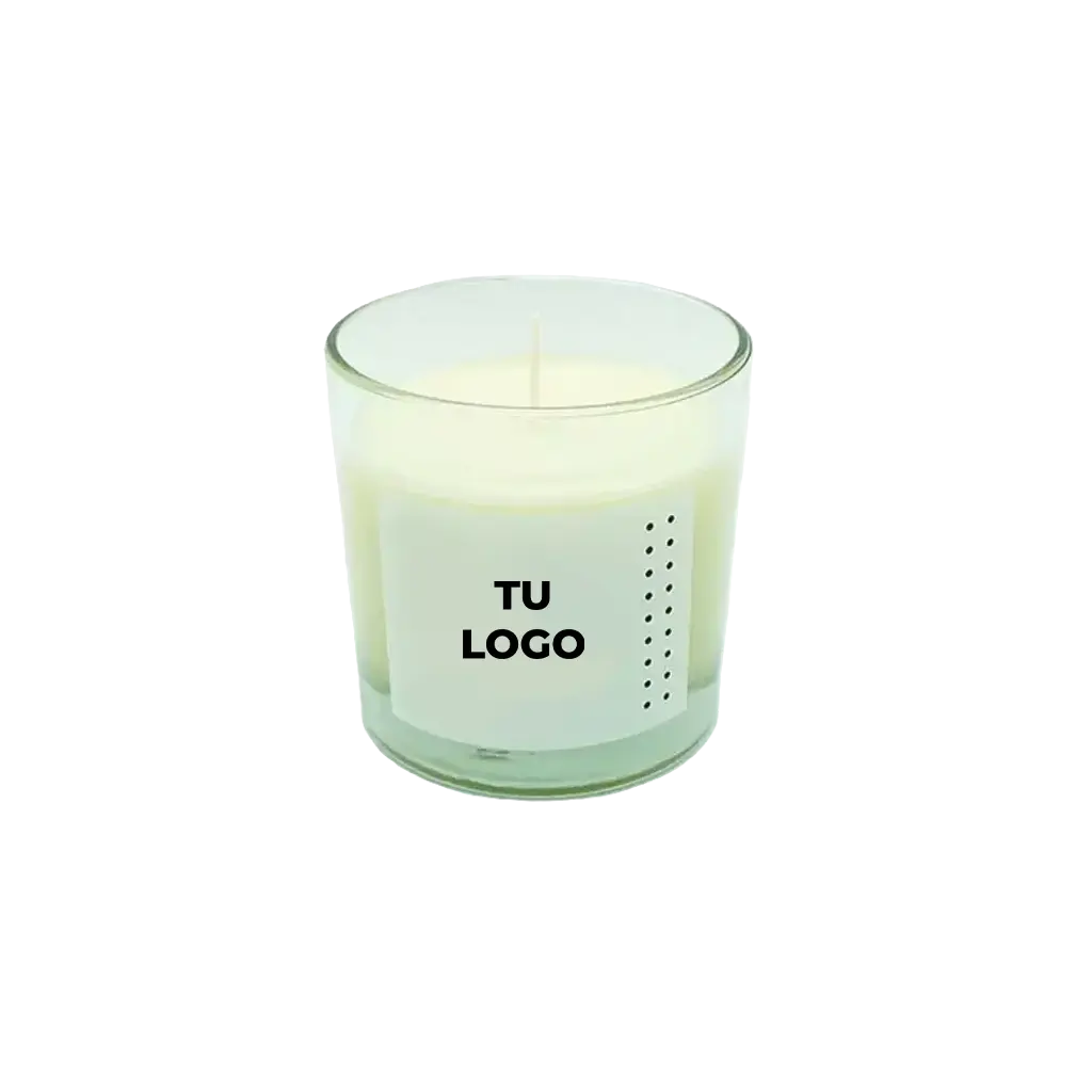 Vela de Soja en Frasco de Vidrio