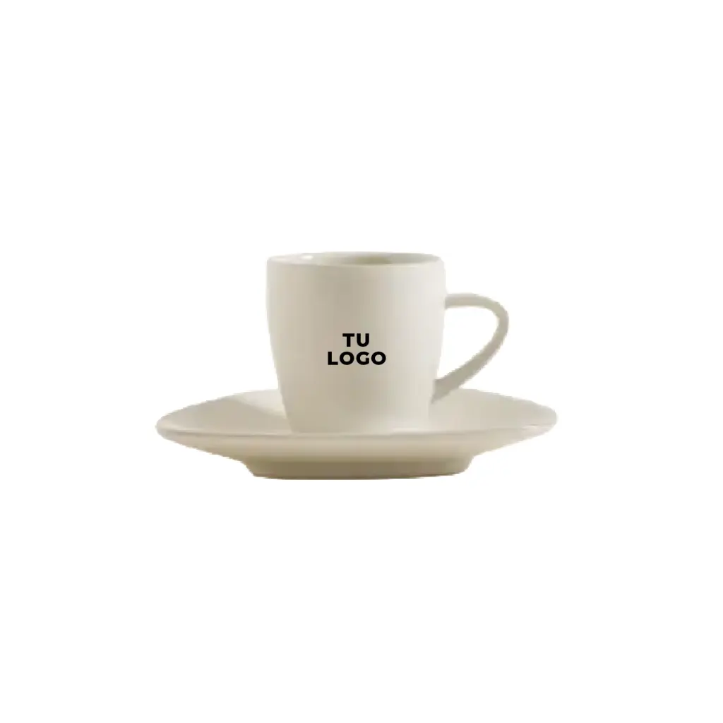 Malmo Mug with Saucer