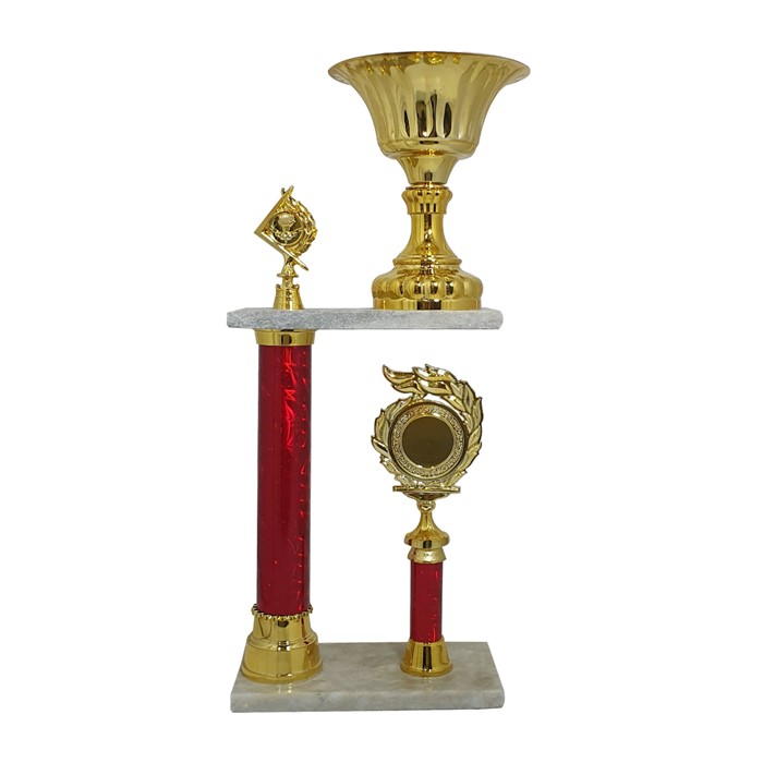 Trofeos TROFEOS 01 COLUMNA CON COPA METALICA