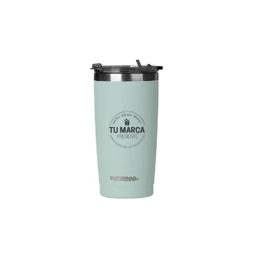 Vaso Térmico de Acero con Tapa