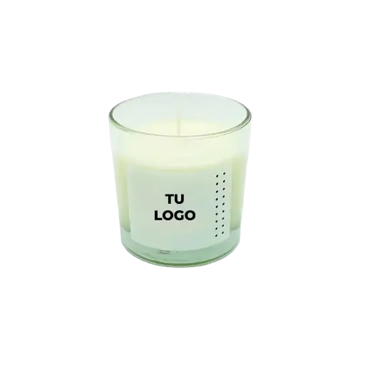 Vela de Soja en Frasco de Vidrio