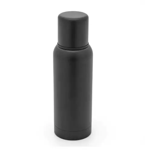 Termo Acero Liso Negro 750ml
