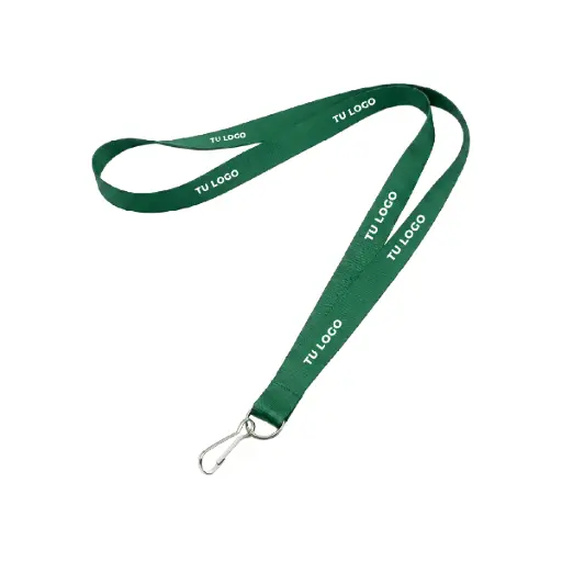 Cintas porta credencial con aro y anzuelo 