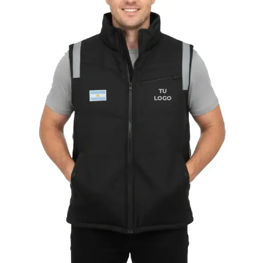 Quilted Trucker Vest